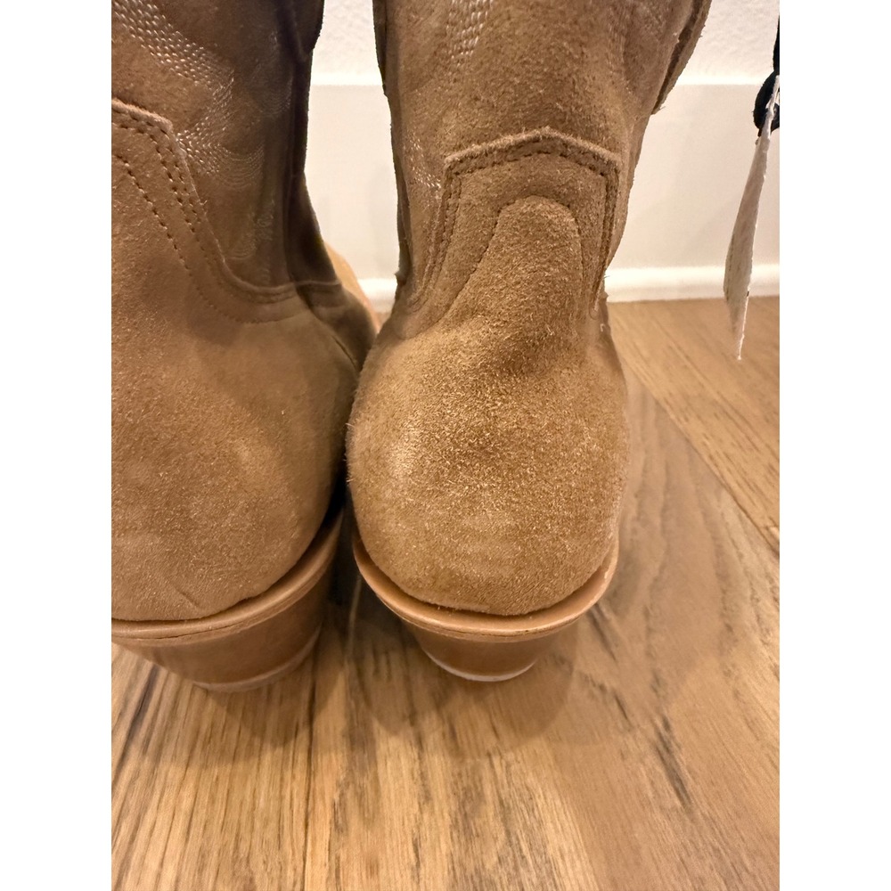 Idyllwind Miranda Lambert Tan Suede Western Cowboy Boots Booties Womens 11B - Picture 6 of 10